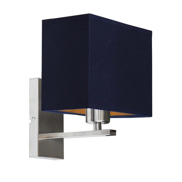 Nowoczesna oprawa ścienna do sypialni MALAGA GOLD  Lysne