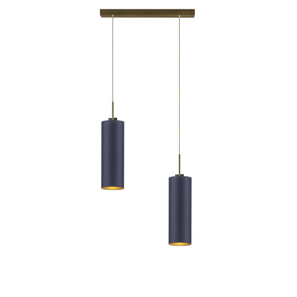 Lampa wisząca do kuchni nad stół MADERA GOLD  Lysne