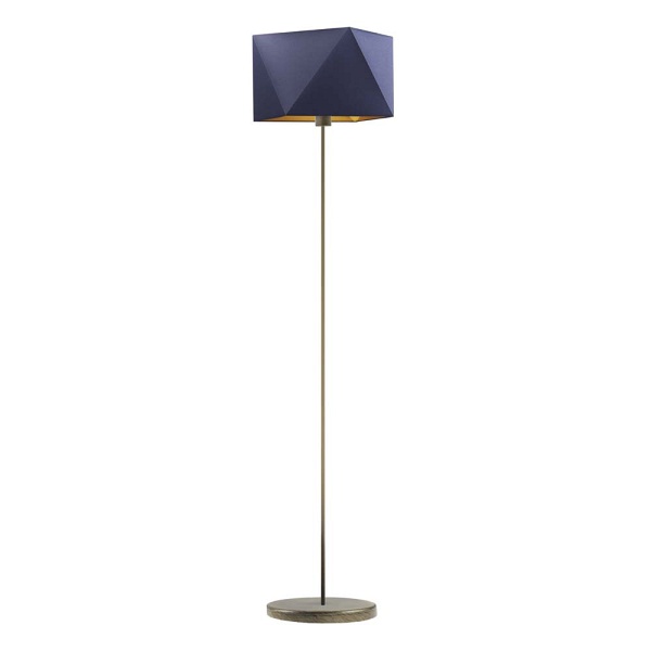 Lampa stojąca do salonu FIDŻI GOLD  Lysne