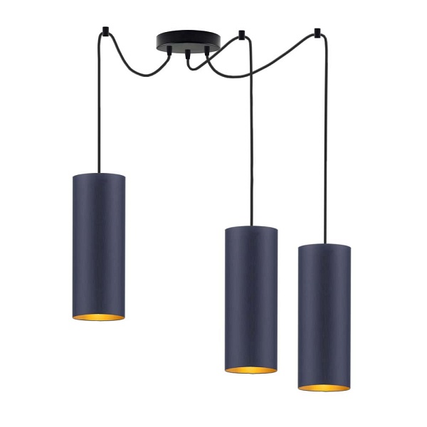 Lampa wisząca z regulacją VIZELA T3 GOLD  Lysne