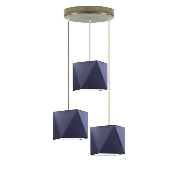 Żyrandol Trójpłomienny żyrandol MAJORKA  Lysne