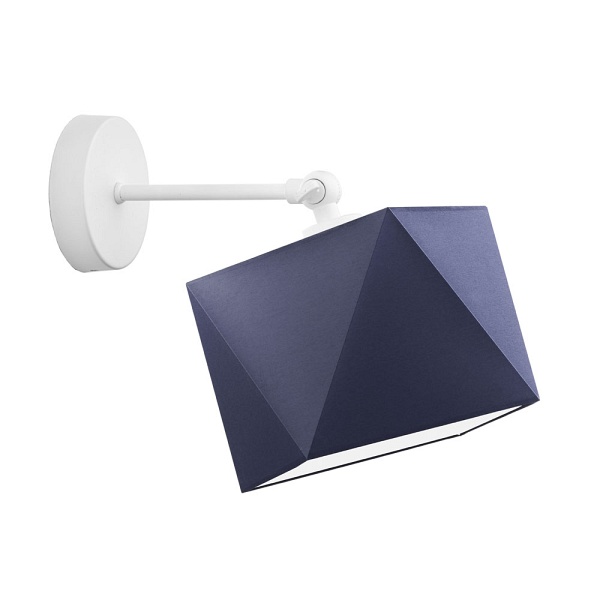 Lampka Granatowa  ścienna do czytania ULSAN  Lysne