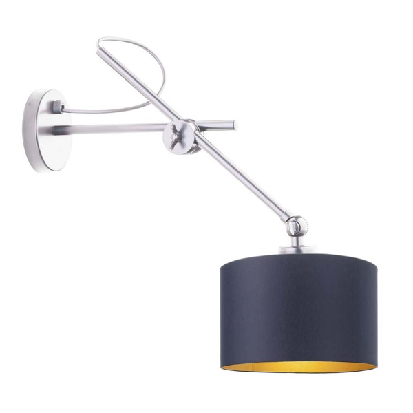 Stylowe oświetlenie nad łóżko HAMILTON GOLD  Lysne