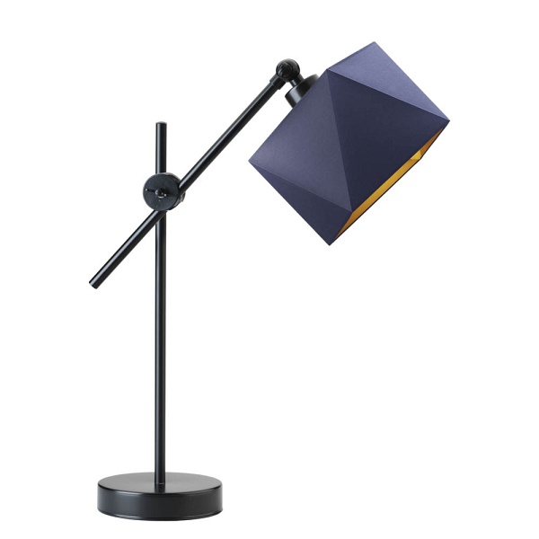 Lampka stołowa ze złotym wnętrzem BELO GOLD  Lysne