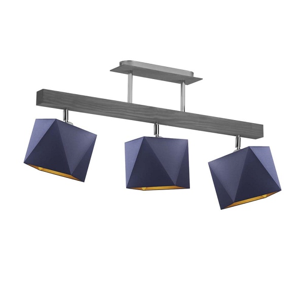 Plafon Nowoczesny  sufitowy MIRAMAR GOLD  Lysne