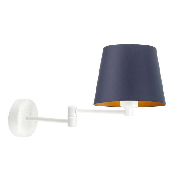 Lampa Nowoczesna  ścienna do sypialni LUGO GOLD  Lysne