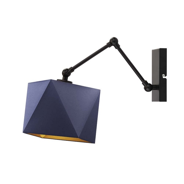 Lampa ścienna na wysięgniku AMARILLO GOLD  Lysne