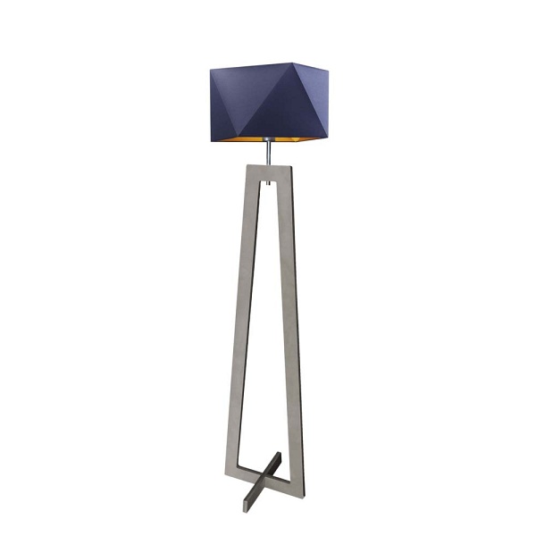 Lampa Drewniana  stojąca BAKU GOLD  Lysne