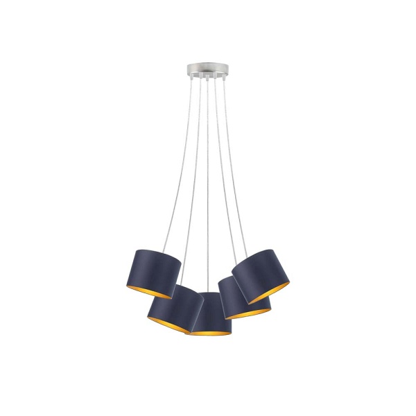 Lampa Wisząca  pająk WAIKIKI W5 GOLD  Lysne