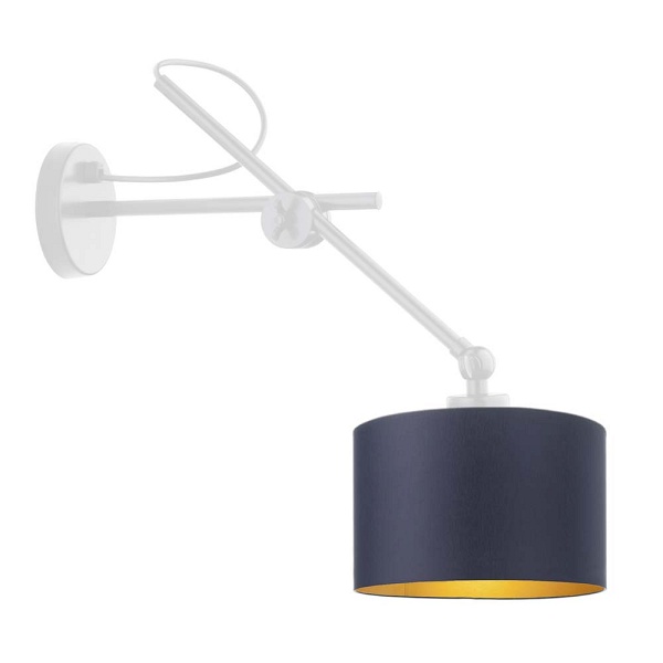 Stylowe oświetlenie nad łóżko HAMILTON GOLD  Lysne