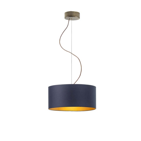 Żyrandol do salonu HAJFA GOLD fi - 30 cm  Lysne