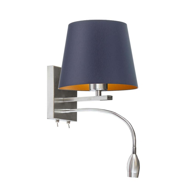 Kinkiet Nowoczesny  BOSTON GOLD  Lysne