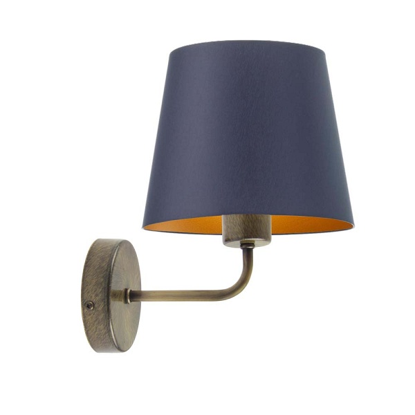 Kinkiet do biura na ścianę RIMINI GOLD  Lysne