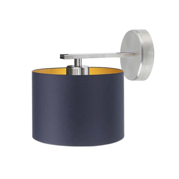 Kinkiet do sypialni nad łóżko LUANDA GOLD  Lysne