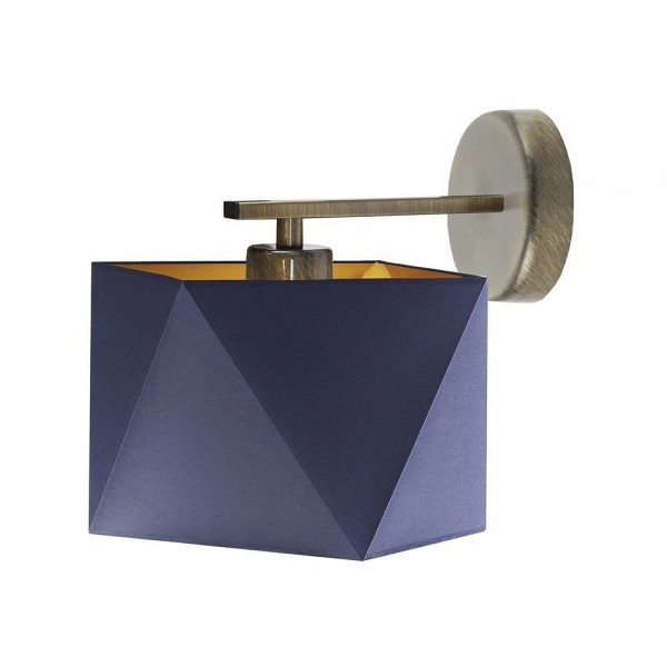 Kinkiet Nowoczesny  PATNA GOLD  Lysne