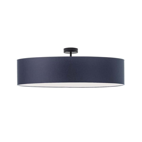 Plafoniera GRENADA  fi - 80 cm - kolor granatowy  Lysne