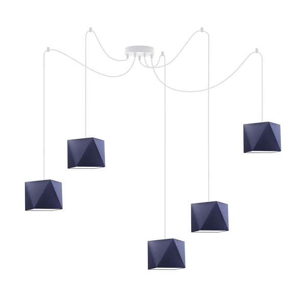 Żyrandol do salonu typu pająk KANO D5  Lysne