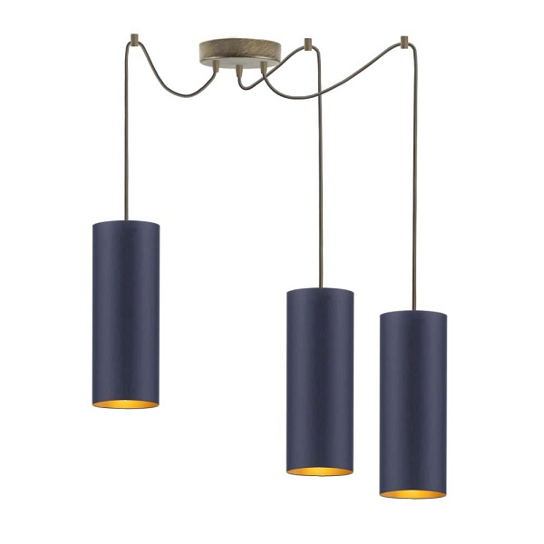 Żyrandol kuchenny VIZELA T3 GOLD  Lysne