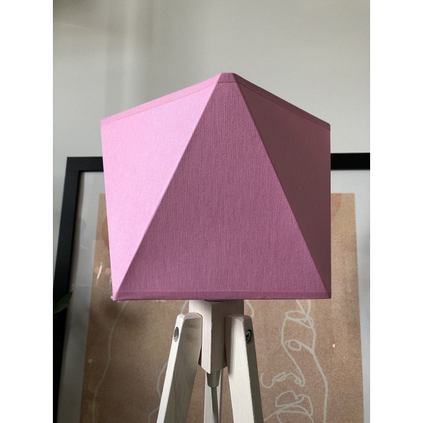 Lampka Nowoczesna  nocna Róż/Biały  Lysne