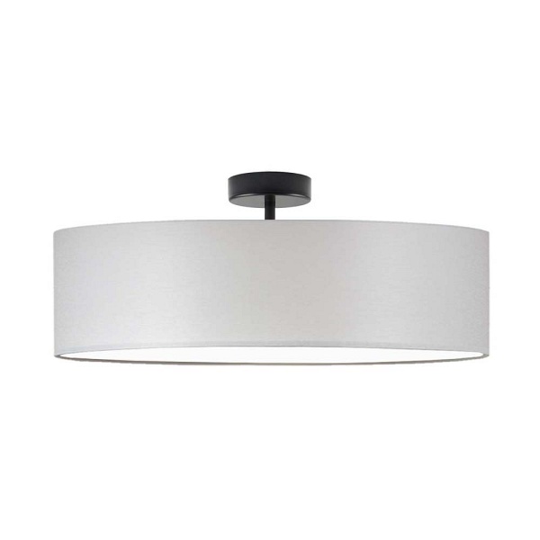 Żyrandol do pokoju młodzieżowego WENECJA fi - 60 cm - kolor jasny szary  Lysne