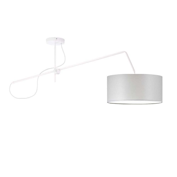 Lampa Biała  wisząca RIO  Lysne