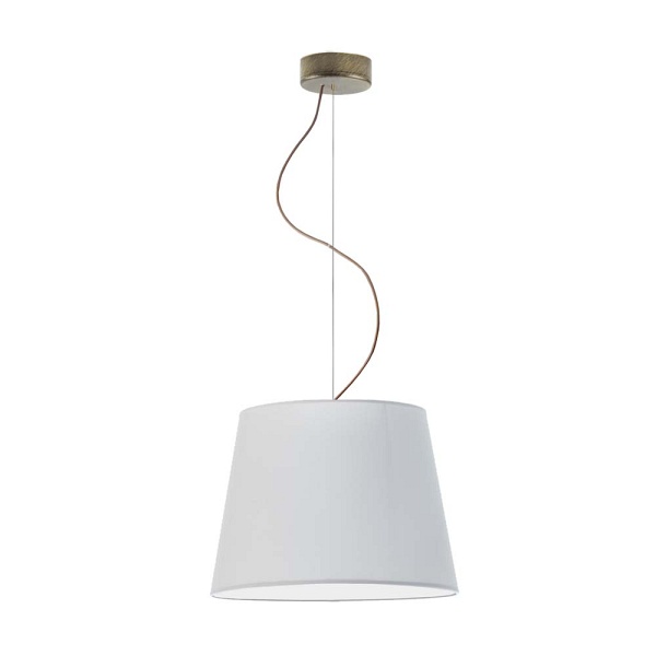 Lampa wisząca do pokoju dziennego TUNIS - kolor jasny szary  Lysne