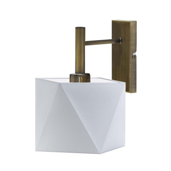 Kinkiet Patynowany  na ścianę KIOTO  Lysne