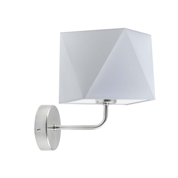 Kinkiet Biały  w stylu skandynawskim MEDELIN ECO  Lysne