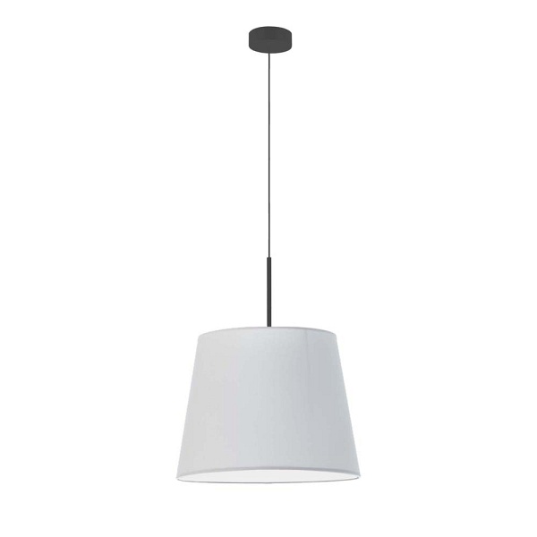 Żyrandol z regulacją długości SARI - kolor jasny szary  Lysne