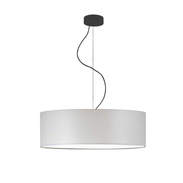 Lampa wisząca do pokoju HAJFA fi - 60 cm - kolor jasny szary  Lysne