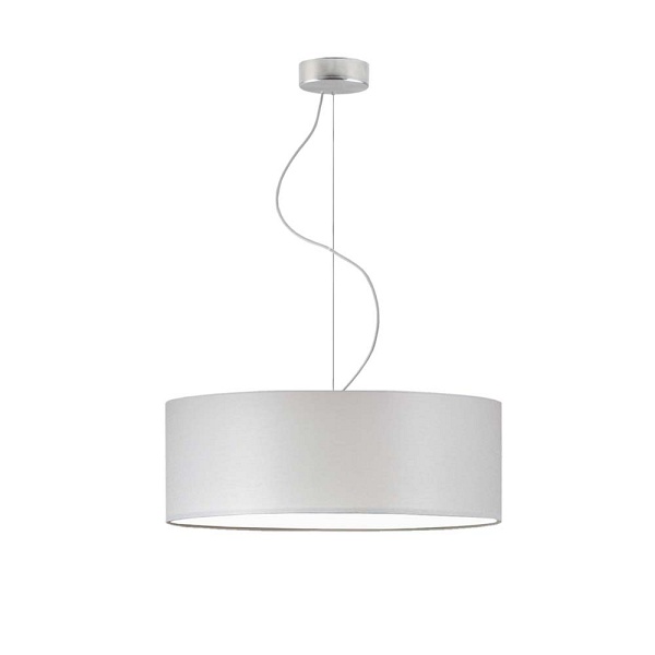 Lampa Nowoczesna  sufitowa HAJFA fi - 50 cm - kolor jasny szary  Lysne