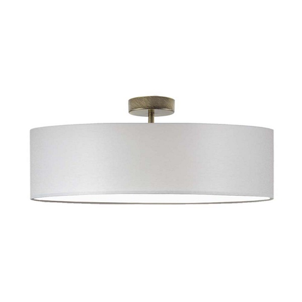 Żyrandol do pokoju młodzieżowego WENECJA fi - 60 cm - kolor jasny szary  Lysne