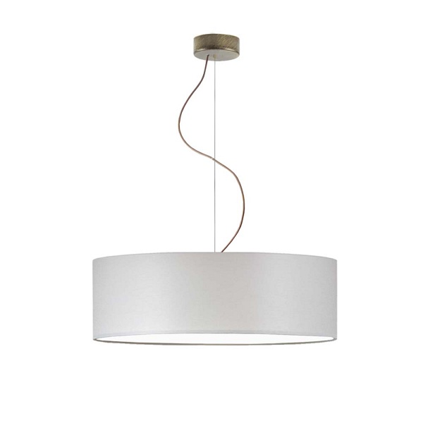 Lampa wisząca do pokoju HAJFA fi - 60 cm - kolor jasny szary  Lysne