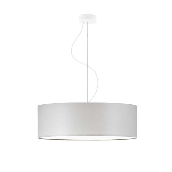 Lampa wisząca do pokoju HAJFA fi - 60 cm - kolor jasny szary  Lysne