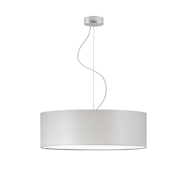 Lampa wisząca do pokoju HAJFA fi - 60 cm - kolor jasny szary  Lysne