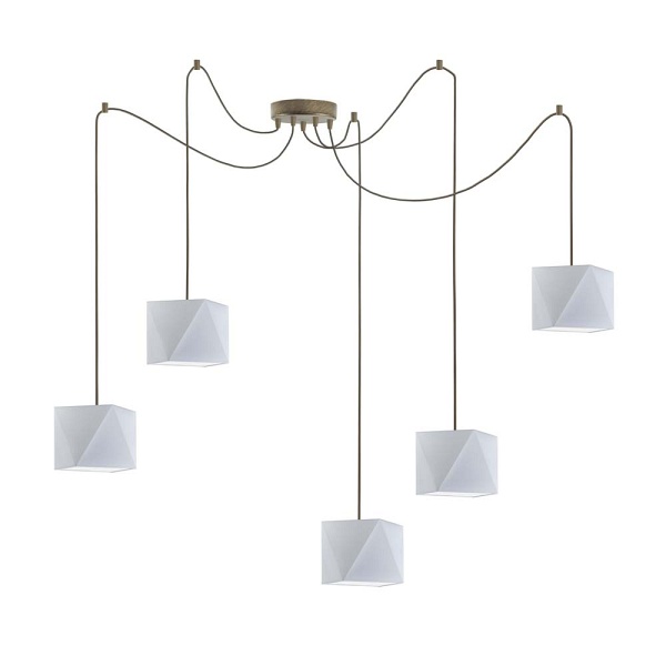 Żyrandol sufitowy pająk KANO D5  Lysne