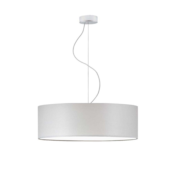 Lampa wisząca do pokoju HAJFA fi - 60 cm - kolor jasny szary  Lysne