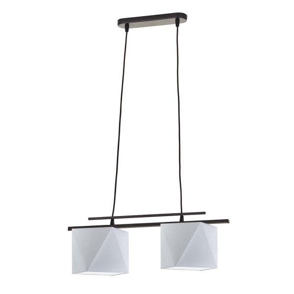 Lampa Dwupłomienna  wisząca MADRYT   Lysne