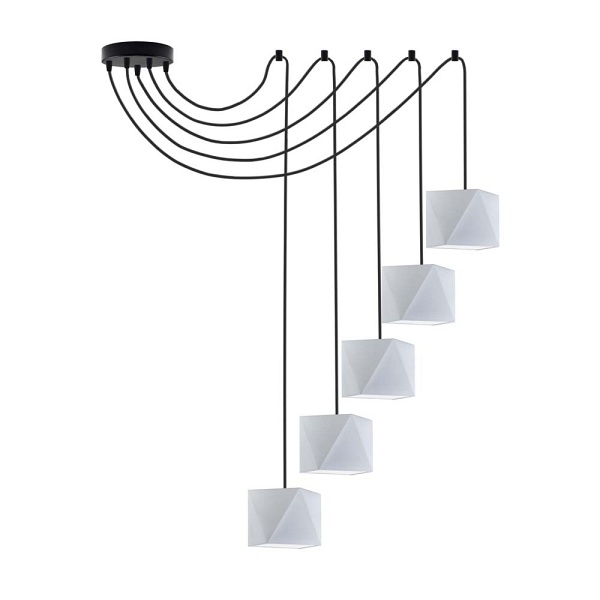 Żyrandol sufitowy pająk KANO D5  Lysne