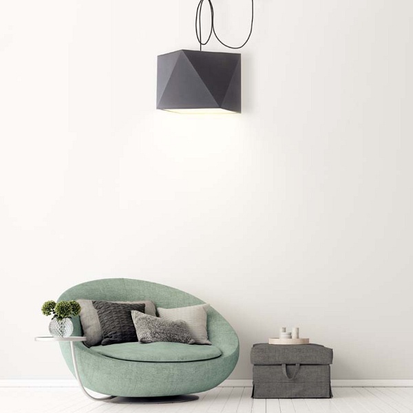 Lampa Czarna  wisząca KANO D1  Lysne