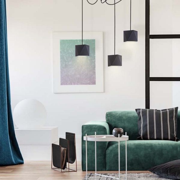 Żyrandol do salonu typu pająk KANO D3  Lysne