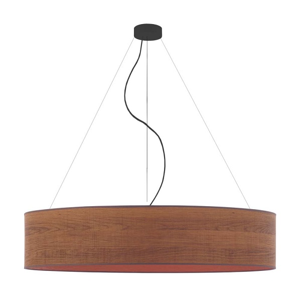 Żyrandol kuchenny PORTO ECO fi - 100 cm - kolor dąb bielony  Lysne