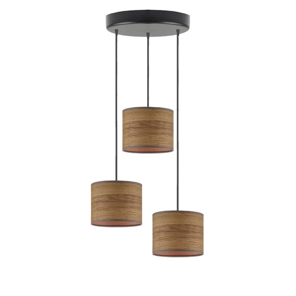 Lampa Trójpłomienna  wisząca PUEBLO ECO  Lysne