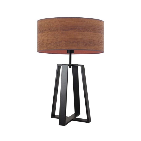 Lampa Czarna  stołowa THOR ECO  Lysne