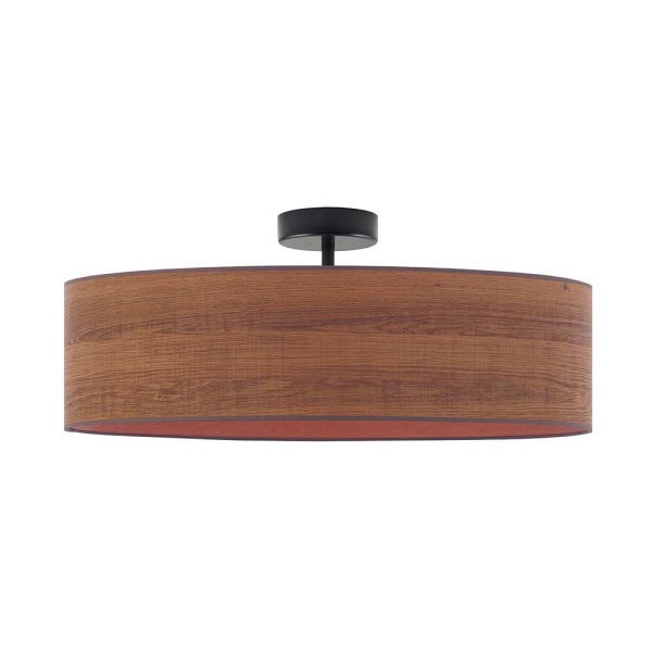 Lampa Sufitowa  kuchenna WENECJA ECO fi - 60 cm - kolor kasztanowy  Lysne