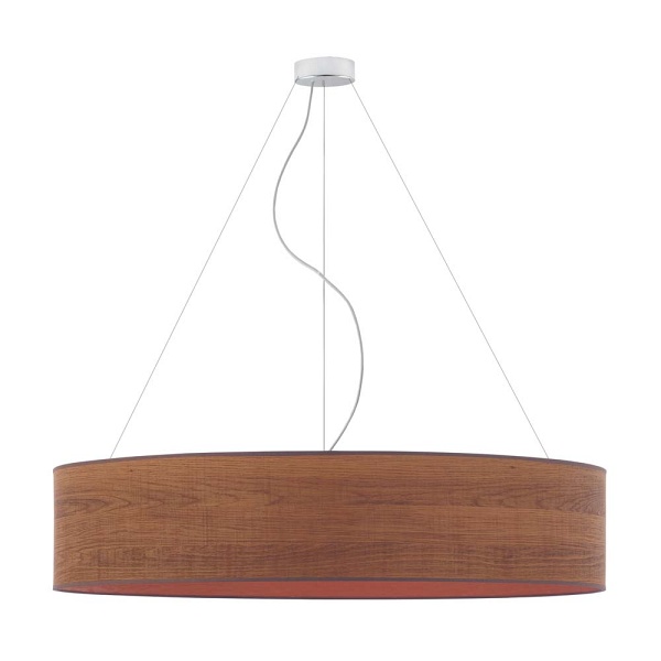 Żyrandol kuchenny PORTO ECO fi - 100 cm - kolor dąb bielony  Lysne