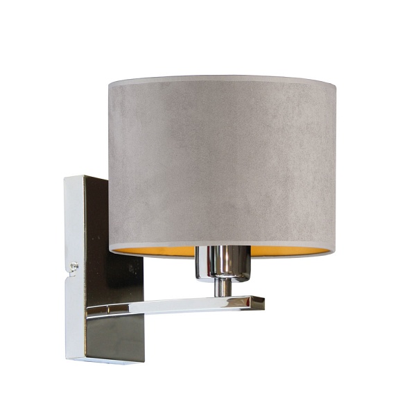 Kinkiet Stylowy  nad lustro ELVORA VELUR  Lysne