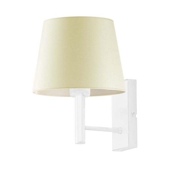 Kinkiet Biały  w stylu skandynawskim IZMIR  Lysne