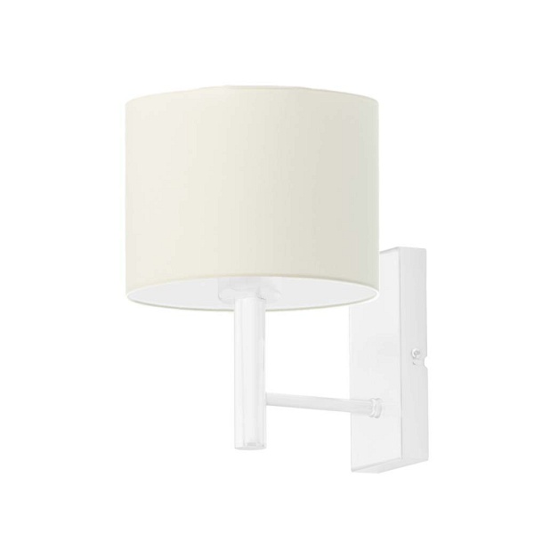 Kinkiet Biały  w stylu skandynawskim TEGU  Lysne