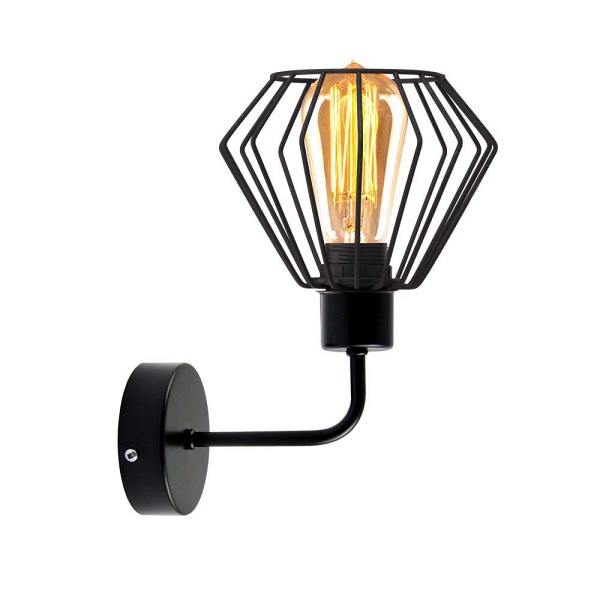 Kinkiet loftowy czarny ERIE LOFT  Lysne